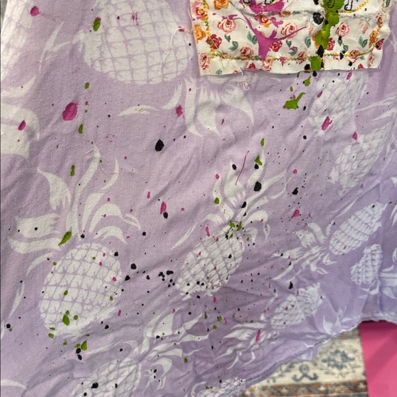 Upcycle OOAK Colorful Graphic Tank Top One Size fits most - Picture 4 of 7